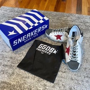 NIB Men’s Golden Goose Superstar sneakers size 42